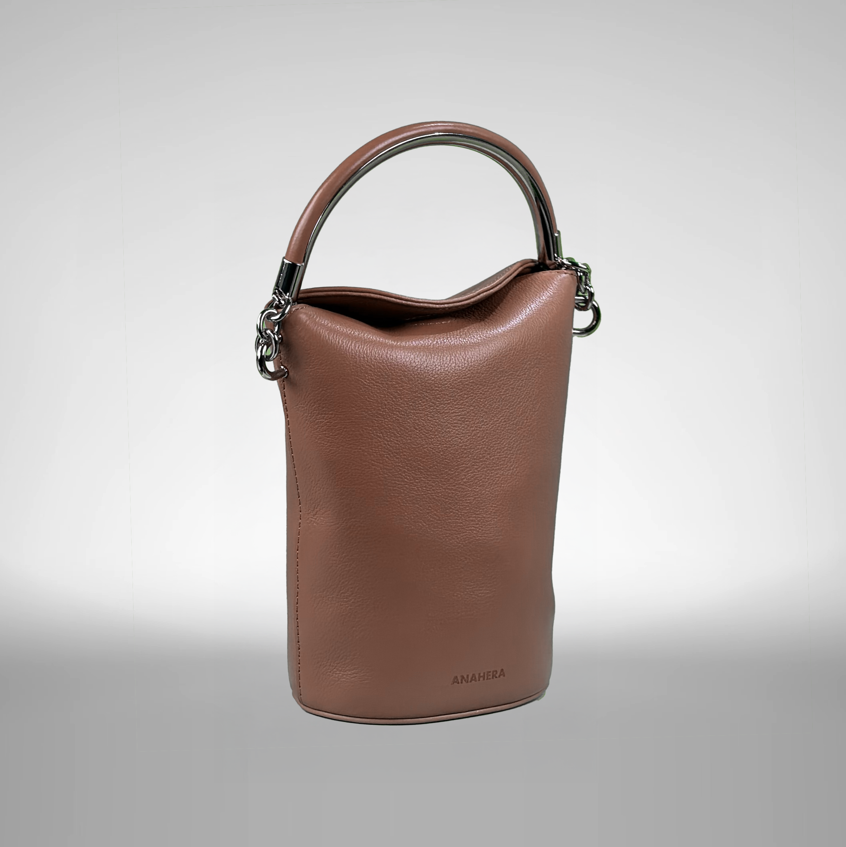 Structured luxury handbag in elegant silhouette