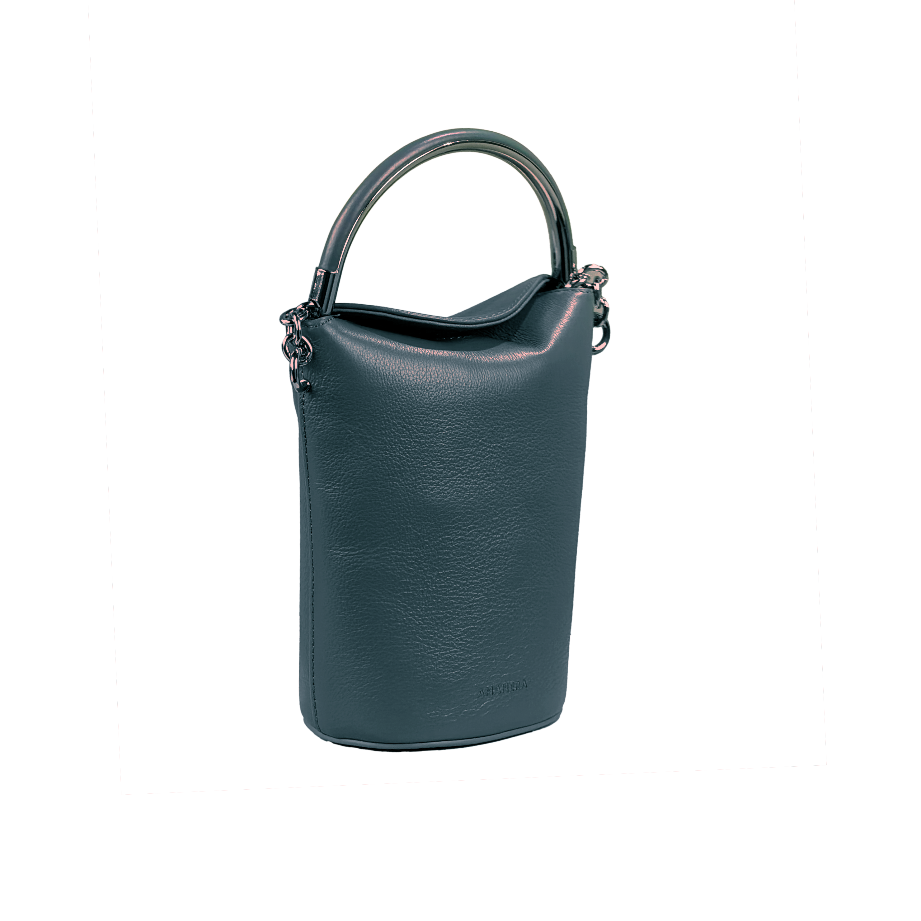 Structured luxury handbag in elegant silhouette