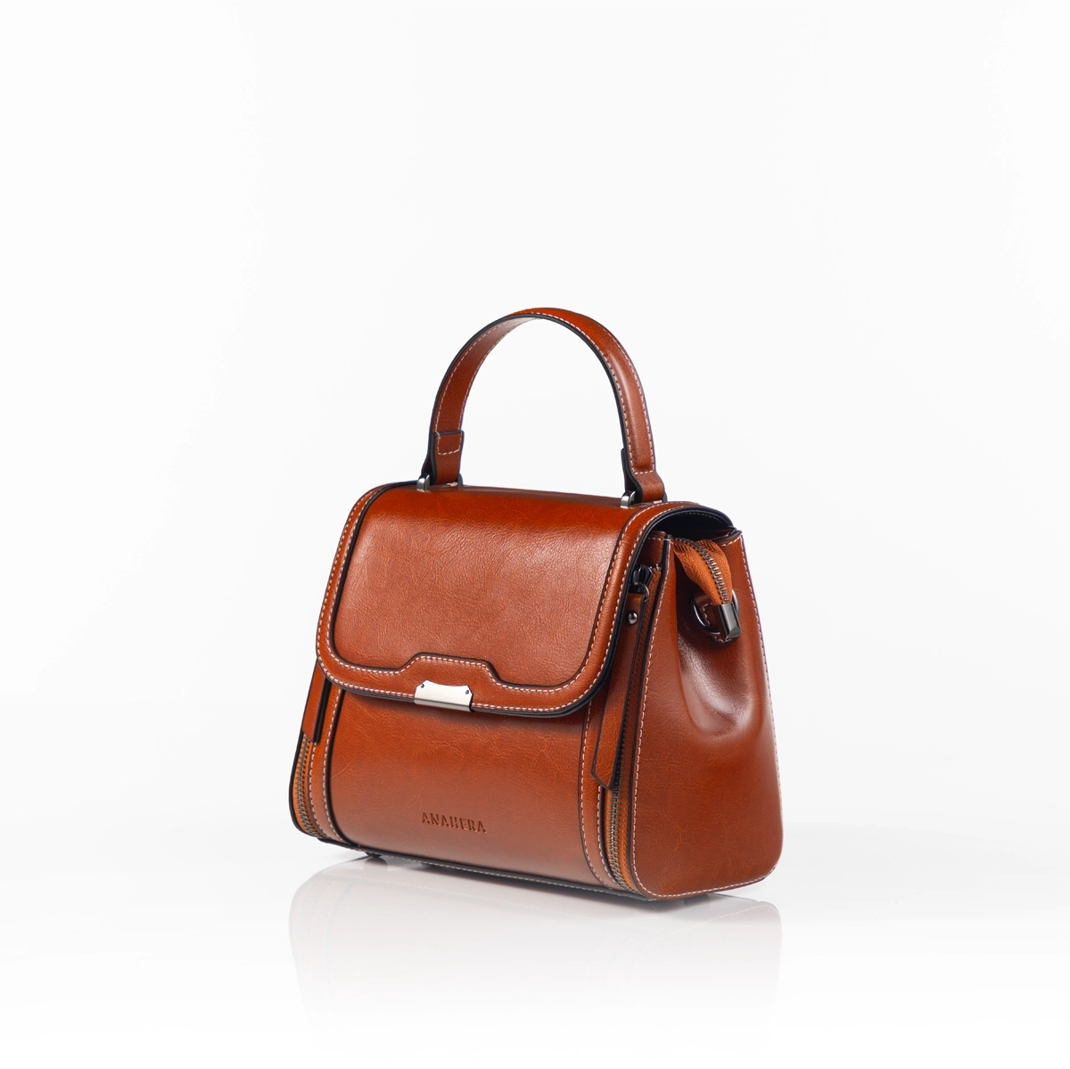 Anahera Vale Brun luxury handbag for women