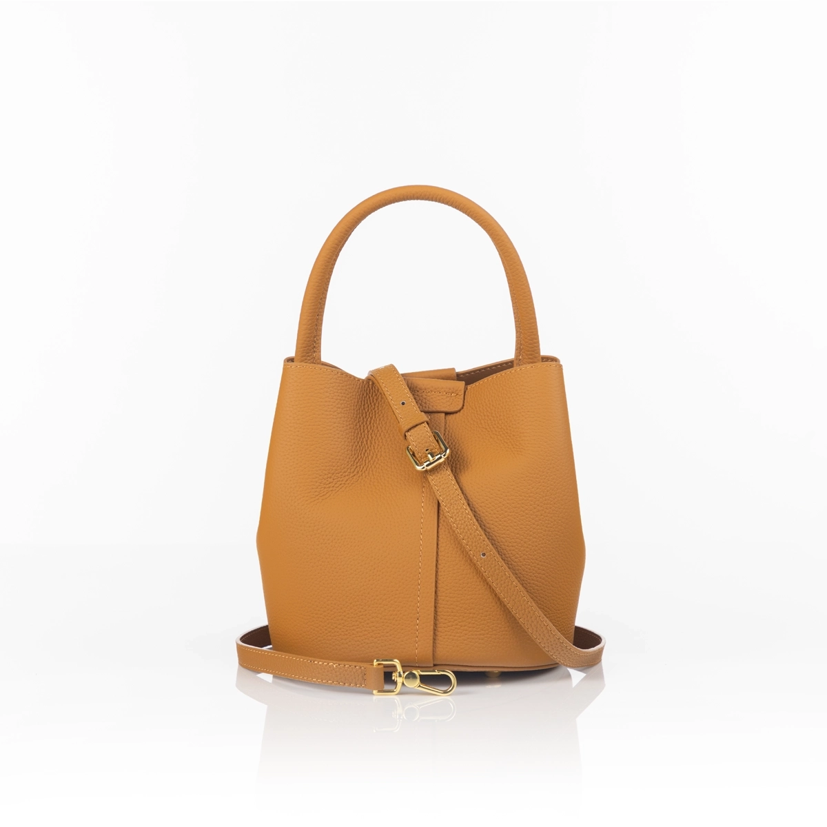 Anahera Muse Cognac luxury handbag for women