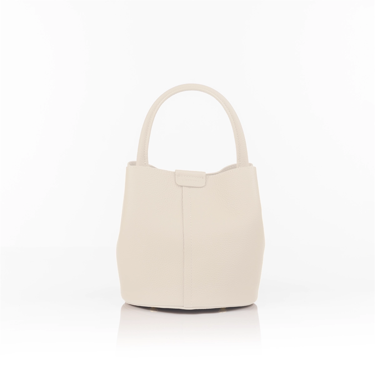 Structured luxury handbag in elegant silhouette