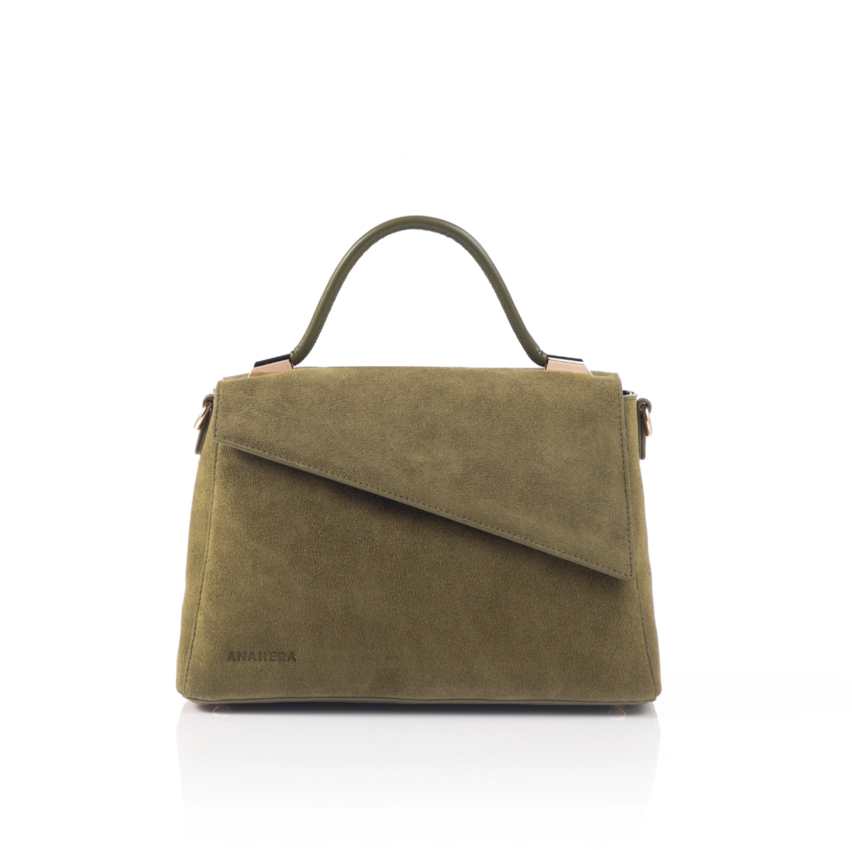 Structured luxury handbag in elegant silhouette