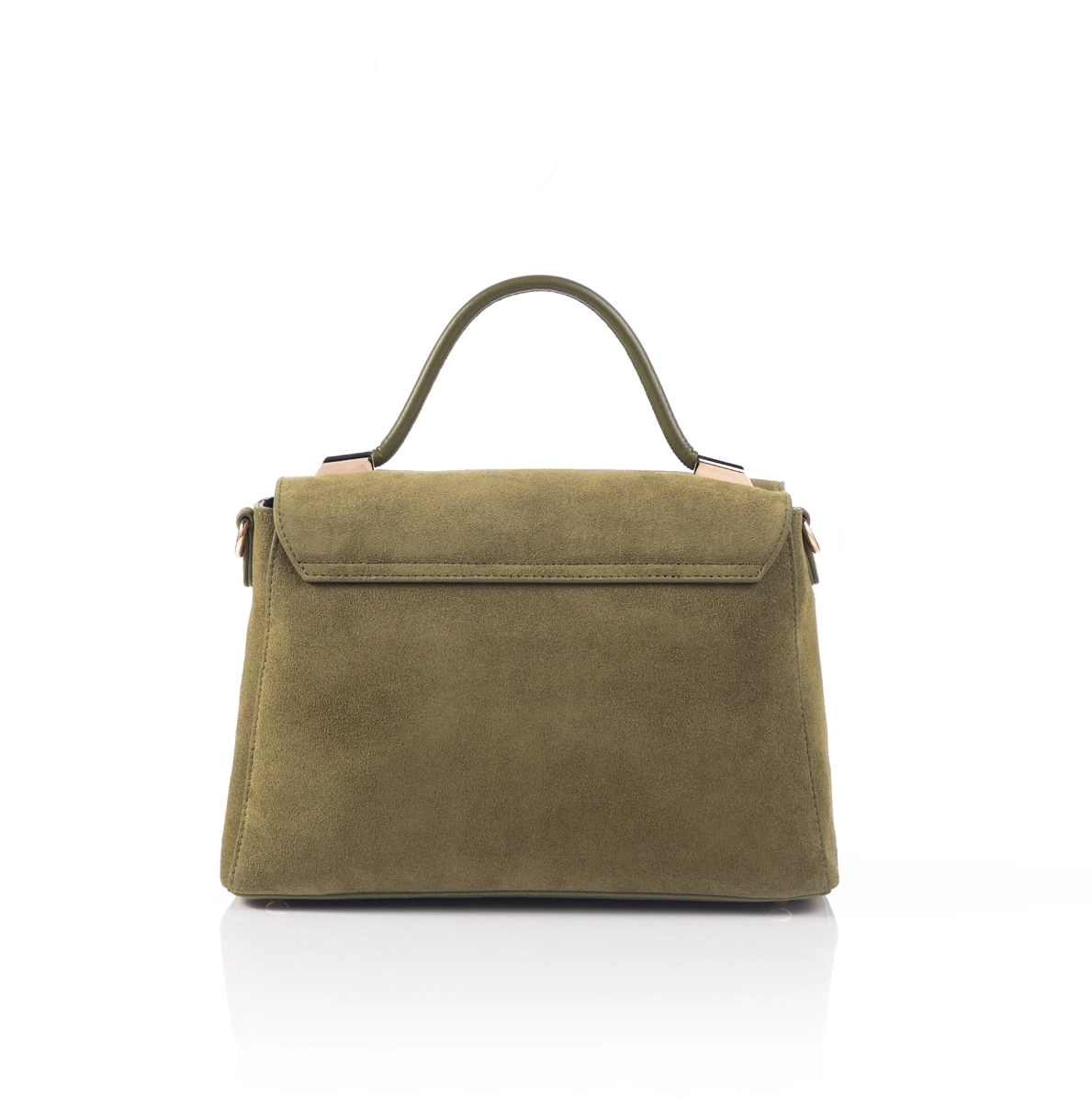 Modern luxury handbag styled for formal setting