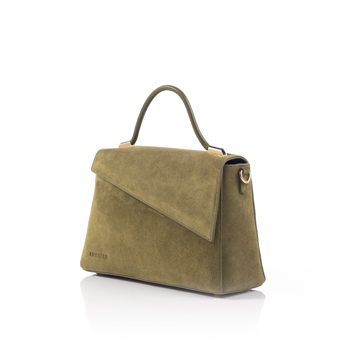 Anahera Ember Moss luxury handbag for women